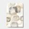 Designart - Neutral Oval Grey Stones II - Modern Glam Canvas Artwork